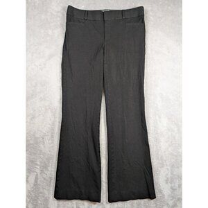 Banana Republic Sloan Fit Women Pants Size 4 Balck Slim Silhouette Career Mature